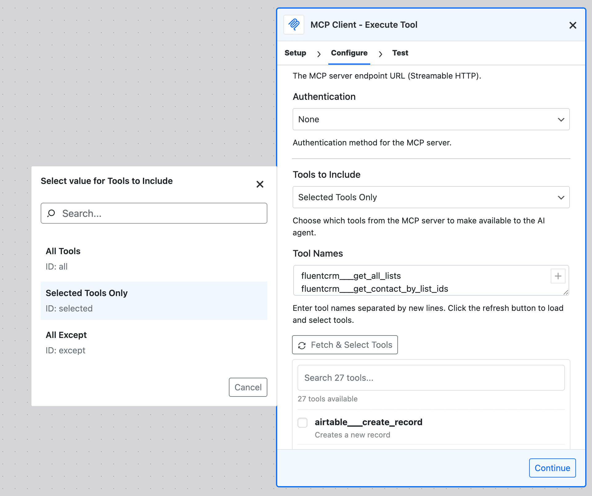 MCP Client - FlowMattic 