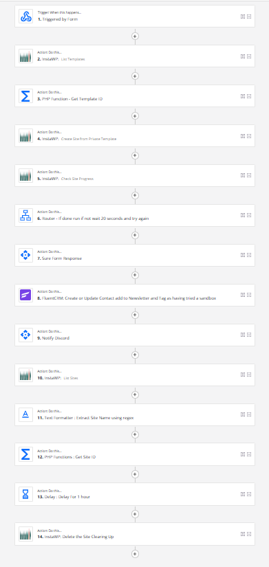 InstaWP Sandbox - Custom APP