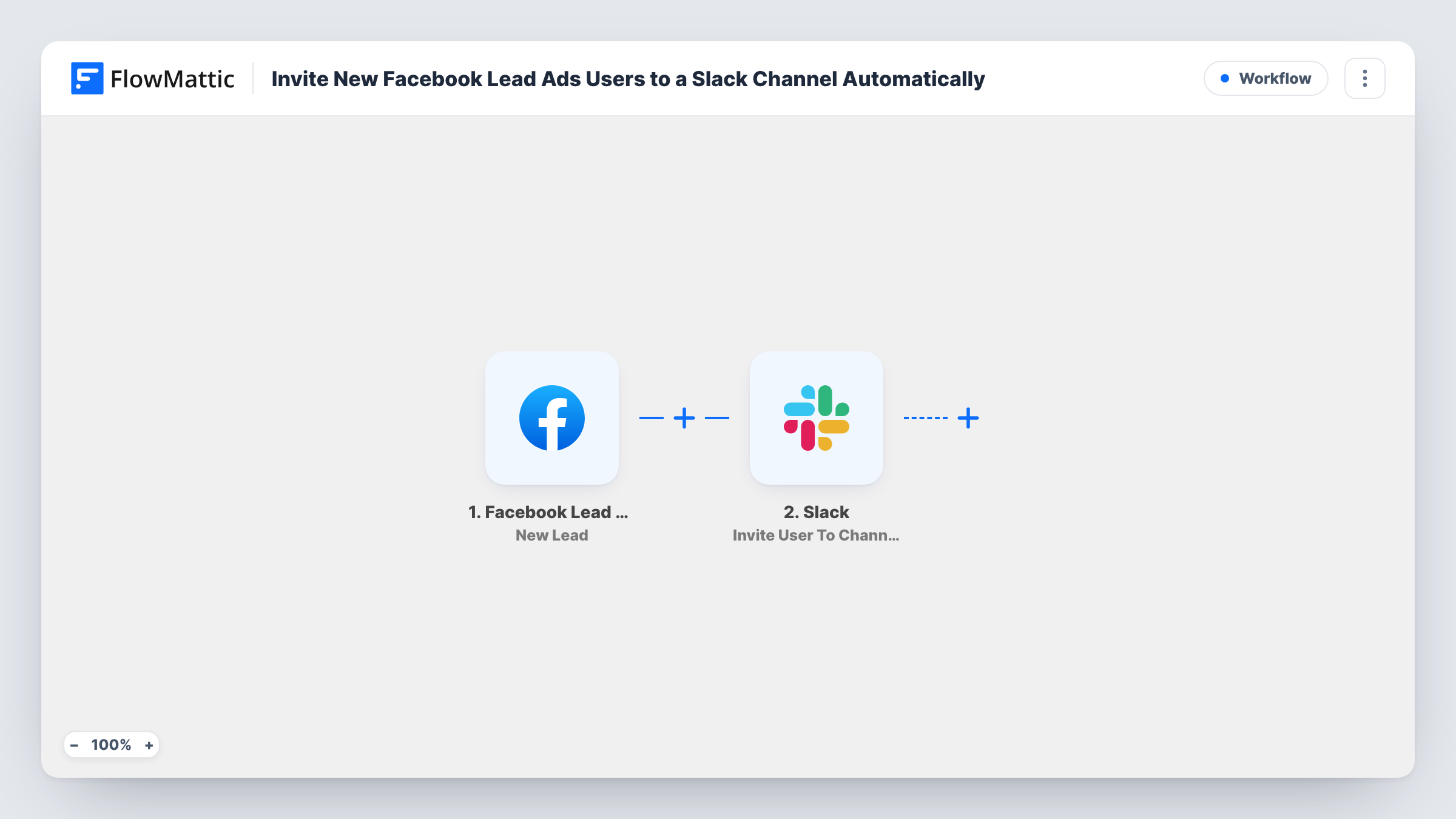 Invite New Facebook Lead Ads Users to a Slack Channel Automatically