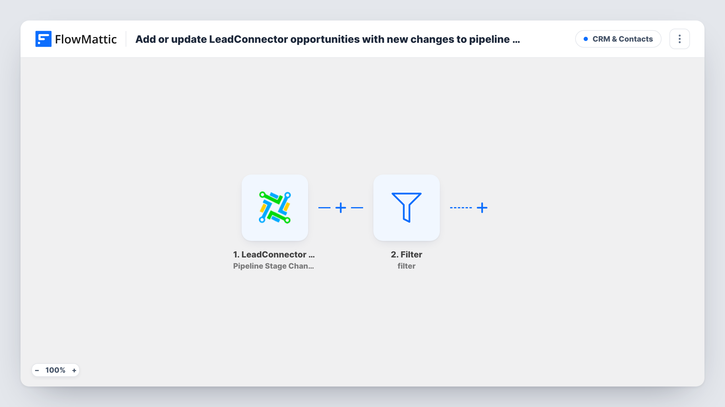 Add or update LeadConnector opportunities with new changes to pipeline stages in LeadConnector