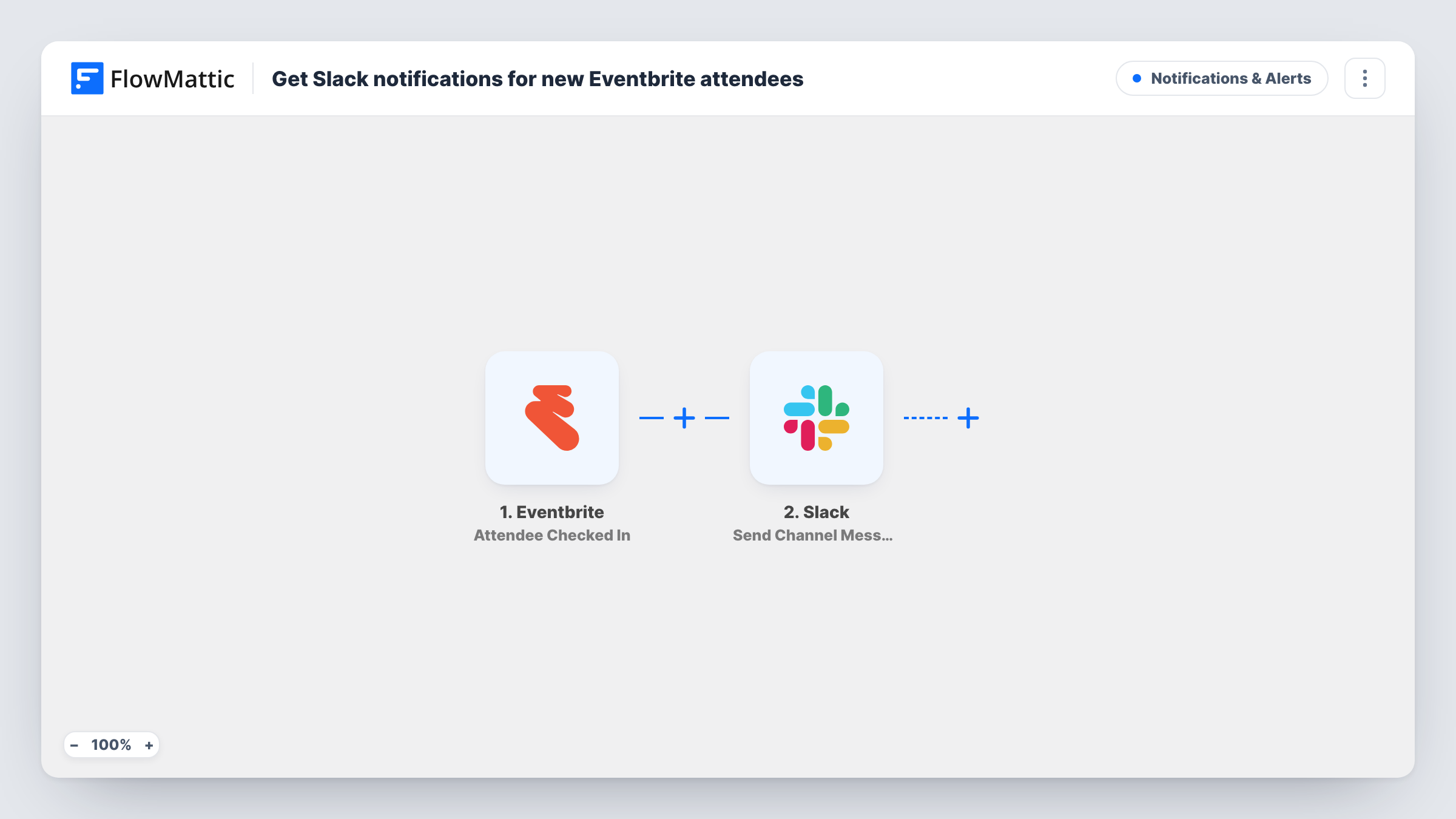 Get Slack notifications for new Eventbrite attendees