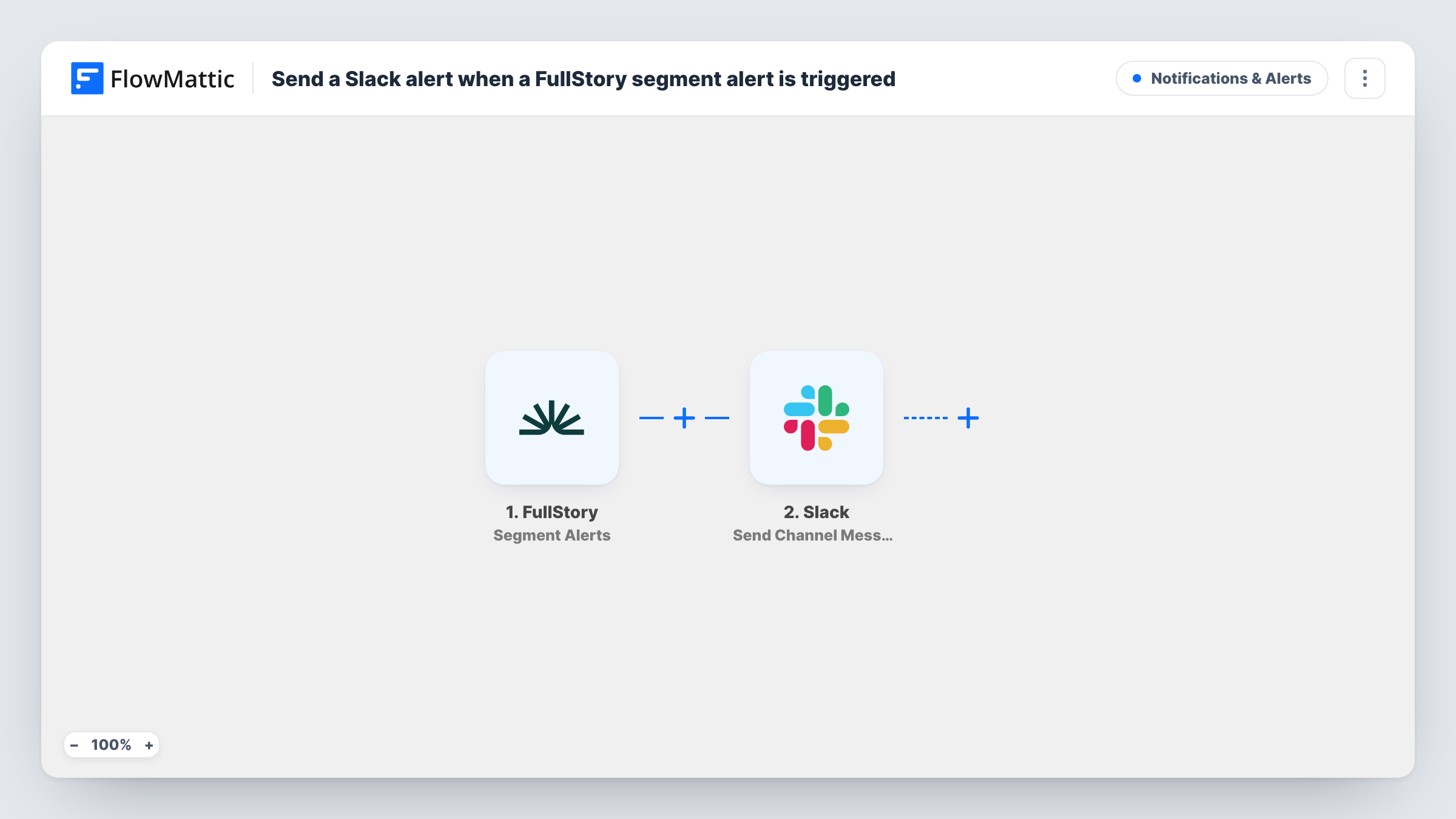 Send a Slack alert when a FullStory segment alert is triggered