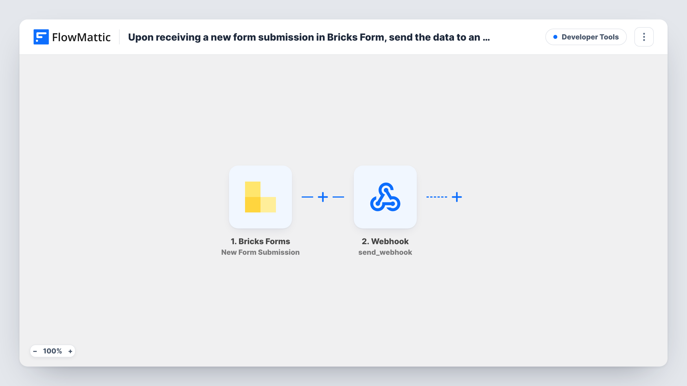 Upon receiving a new form submission in Bricks Form, send the data to an external app using Outgoing Webhooks