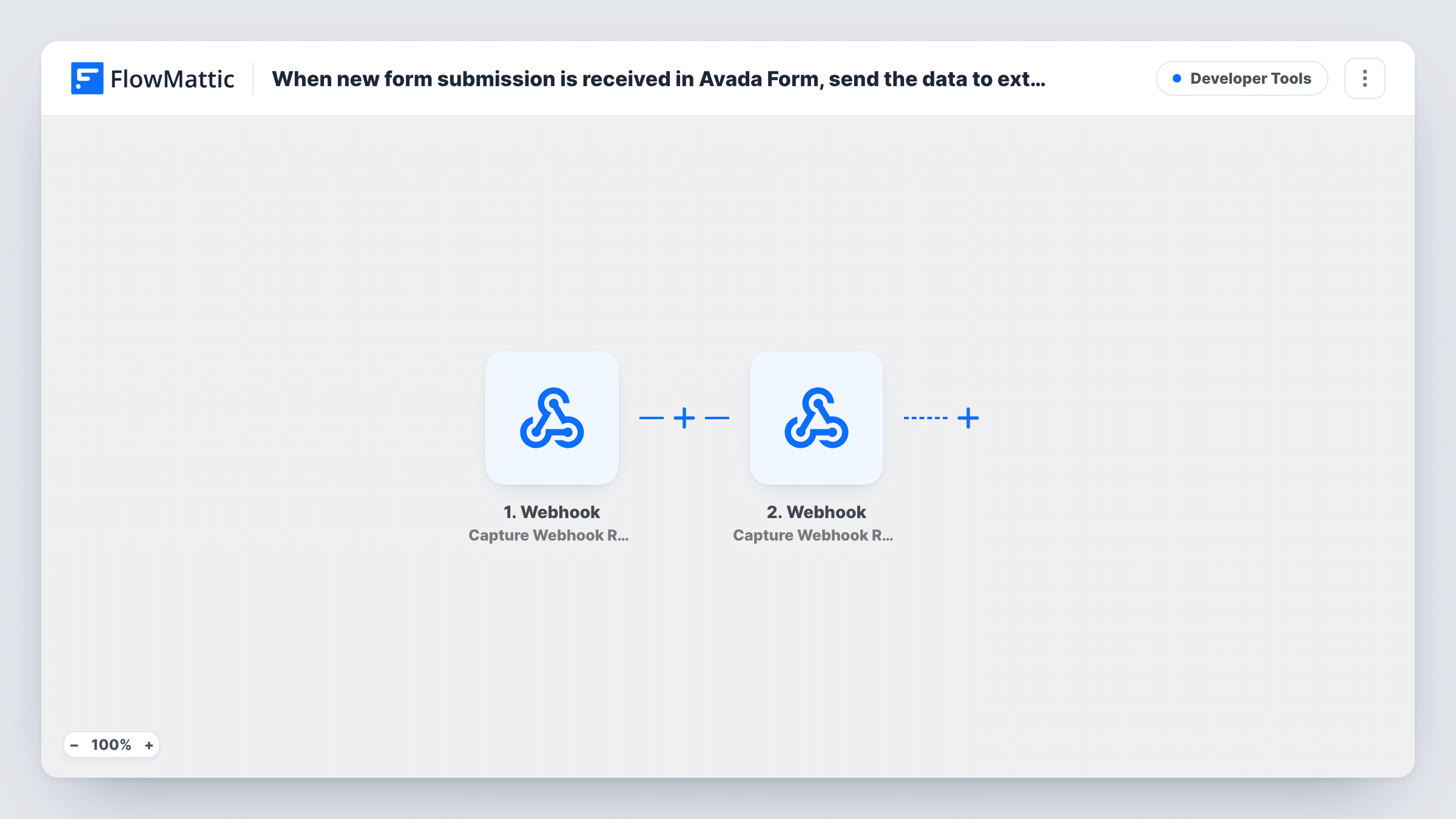 When new form submission is received in Avada Form, send the data to external app using Outgoing Webhooks