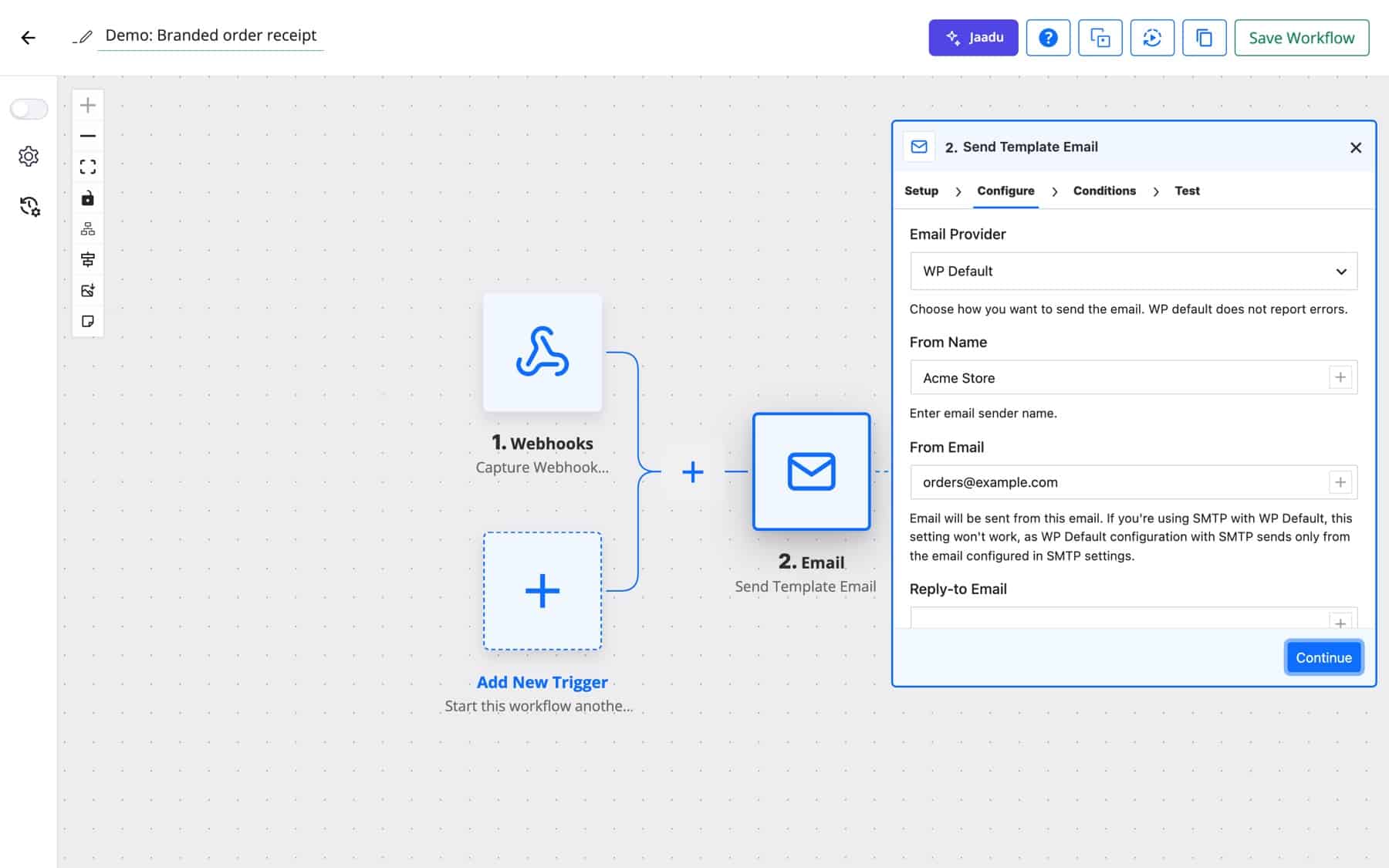 WordPress Email Template Builder | FlowMattic